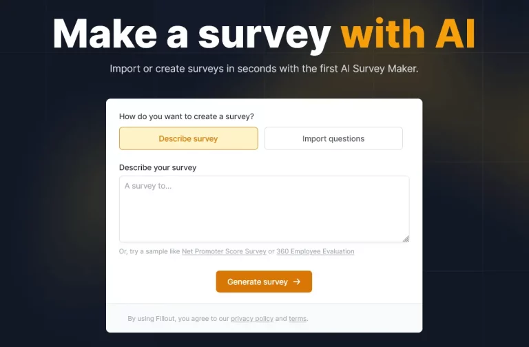 AI Survey Maker