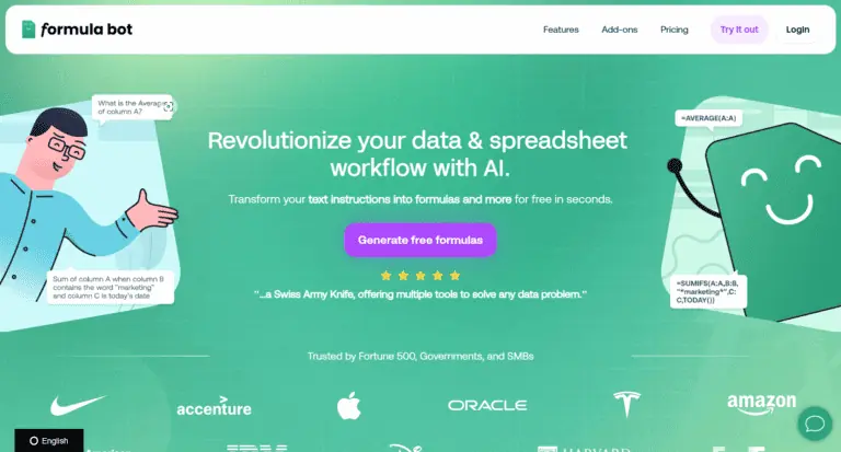 Excel Formula Bot