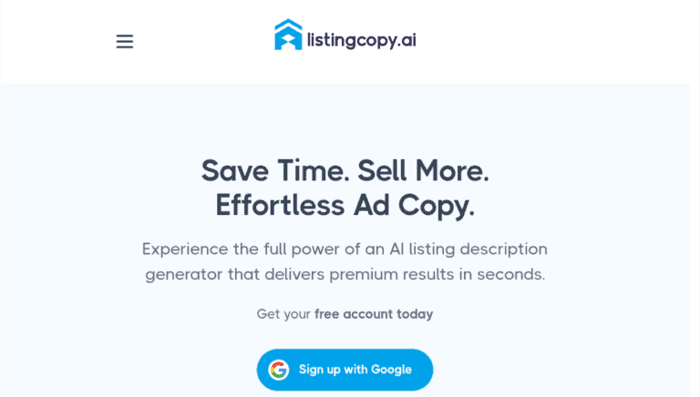Listing Copy AI