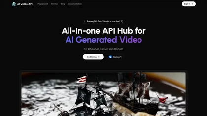  AI Video API