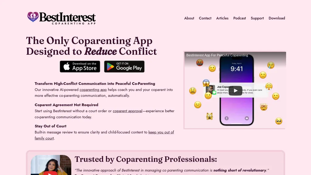 BestInterest for Coparents