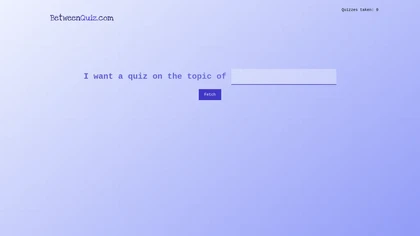  BetweenQuiz