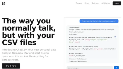  ChatCSV