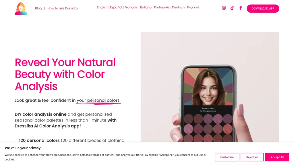  Color Analysis - Dressika