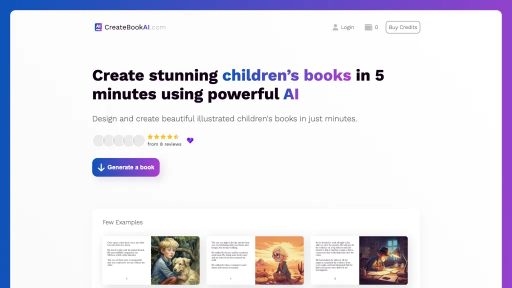  CreateBookAI