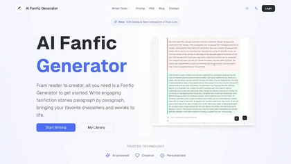  Fanfic Generator