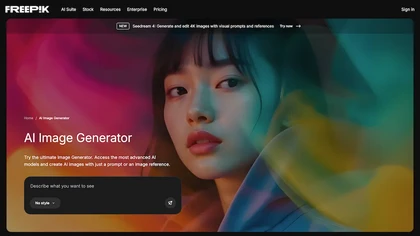 Freepik AI Image Generator
