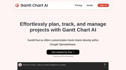  Gantt Chart AI