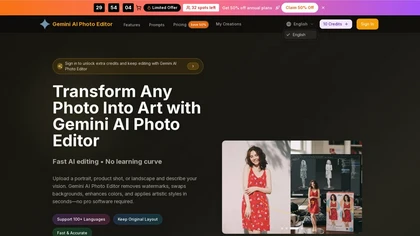  Gemini AI Photo Editor