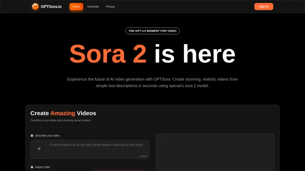  GPTSora.io