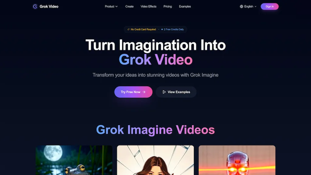  Grok Video AI
