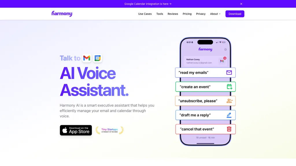 Harmony AI Email Assistant
