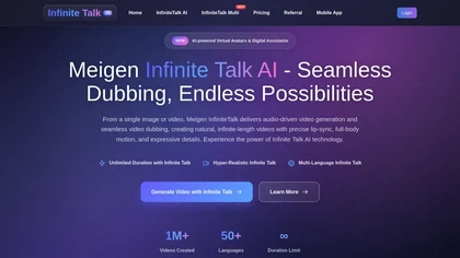  InfiniteTalk AI