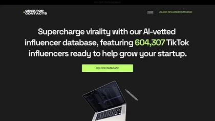 Tiktok Influencer Database