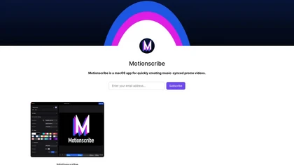  Motionscribe