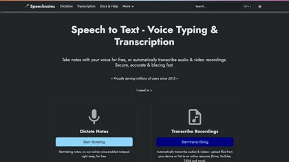  Speechnotes