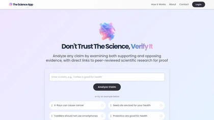 The Science App