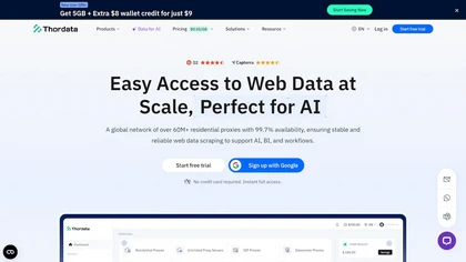  Thordata Residential Proxy