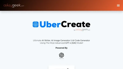  UberCreate