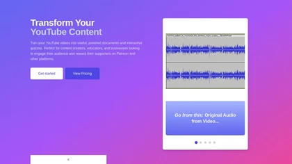  YouTube Transcript Optimizer
